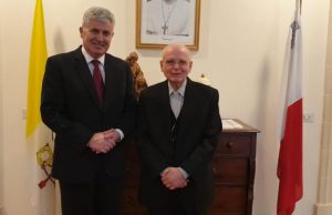 Predsjednik Čović susreo se sa nadbiskupom Alessandrom D’Erricom, apostolskim nuncijem na Malti