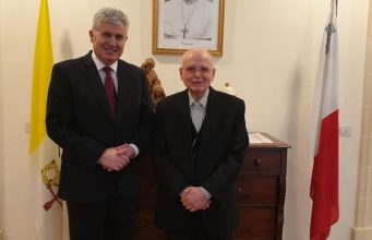 Predsjednik Čović susreo se sa nadbiskupom Alessandrom D’Erricom, apostolskim nuncijem na Malti