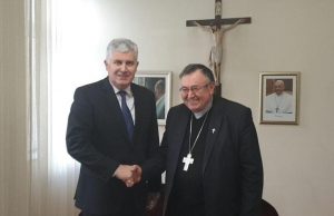 Predsjednik Čović susreo se s nadbiskupom Vrhbosanske nadbiskupije, kardinalom Puljićem