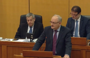 LJUBIĆ U SABORU Zahvalio se hrvatskim europarlamentarcima na doprinosu Rezoluciji EP o BiH