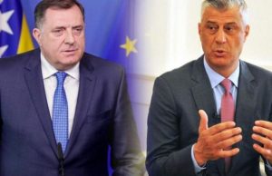 DODIK THACIJU: Ne spominji RS, a Kosovo je Srbija