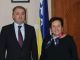 Ministrica Pendeš s veleposlanikom Republike Hrvatske u BiH Sabolićem
