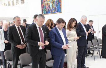 Visoko izaslanstvo HDZ-a BiH nazočilo “Jubileju predstavnika društveno-političkog života” u Biskupijskom centru u Mostaru