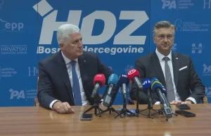 PLENKOVIĆ U MOSTARU: Snažna podrška Hrvatima u BiH