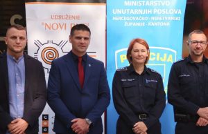 MUP HNŽ Obilježen Europski dan borbe protiv trgovine ljudima edukativnom akcijom u Mostaru