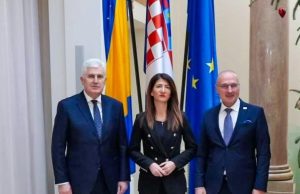 Sastanak dopredsjedatelja Čovića i ministra Grlića Radmana o europskim integracijama BiH i prioritetima zajedničkog rada