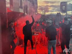 Tisuće ljudi stiglo na koncert Marka Perkovića Thompsona u Širokom Brijegu