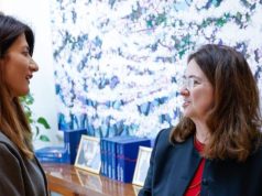 Susret zastupnice Zastupničkog doma PS BiH Darijane Filipović i veleposlanice Republike Italije Nj.E. Sarah Eti Castellani