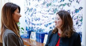 Susret zastupnice Zastupničkog doma PS BiH Darijane Filipović i veleposlanice Republike Italije Nj.E. Sarah Eti Castellani