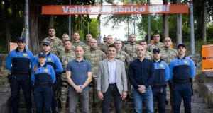 Policijski službenici sudjelovali u utrci na Velikim mostarskim stubama