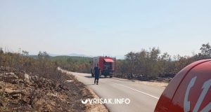Požar u Buhovu i Hamzićima ponovno se bio aktivirao: Širokobriješki vatrogasci ga ugasili