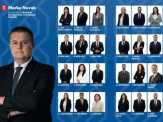 Kandidacijska lista HDZ-a BiH za Skupštinu Hercegovačko-neretvanske županije..