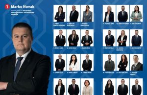 Kandidacijska lista HDZ-a BiH za Skupštinu Hercegovačko-neretvanske županije..