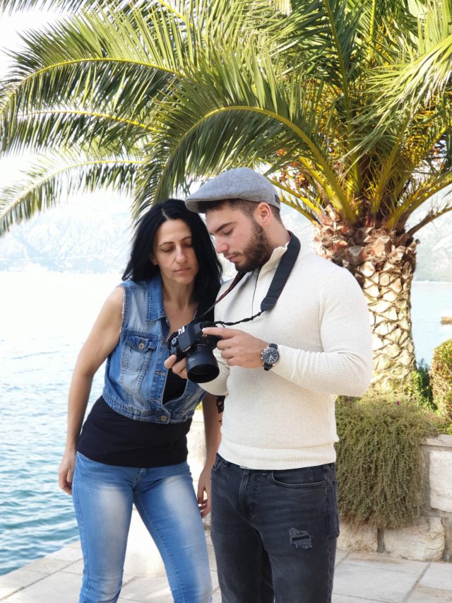 Rada Krivokapic Radonjic i fotograf Damir Nesimi